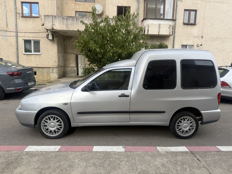 VW Caddy 1.9 TDI, 1999, aer conditionat, acte valabile, fara rugina