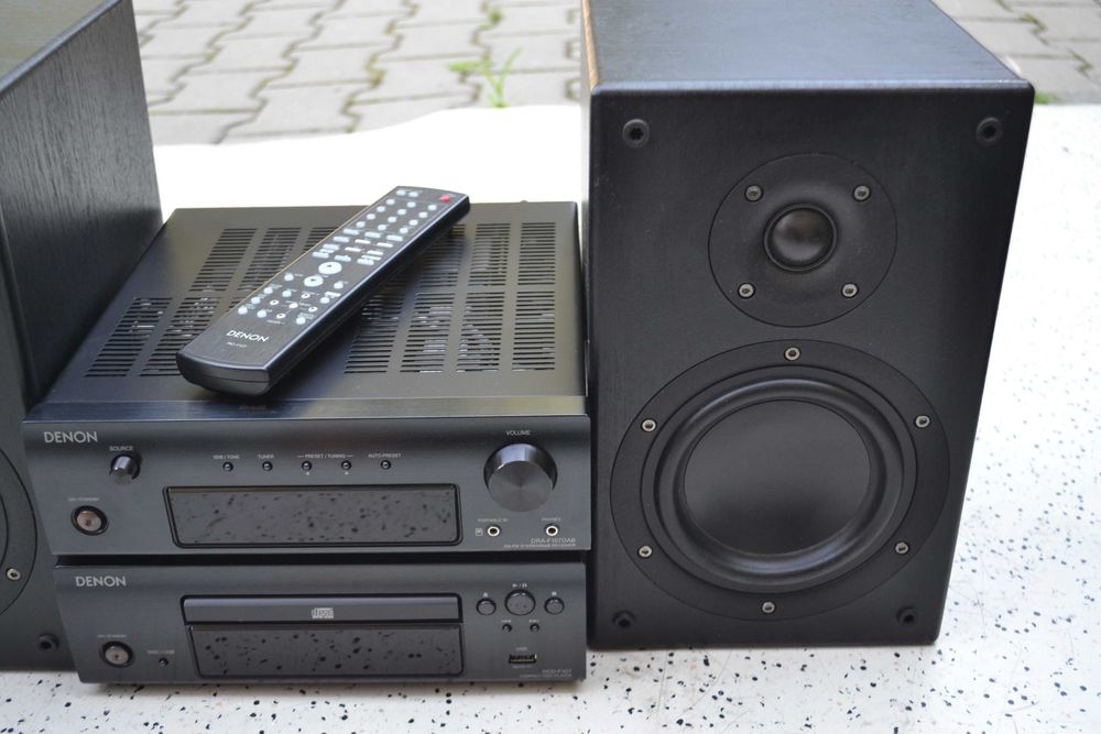 Minisistem Denon F 107 cu Boxe Denon si Telecomanda originala