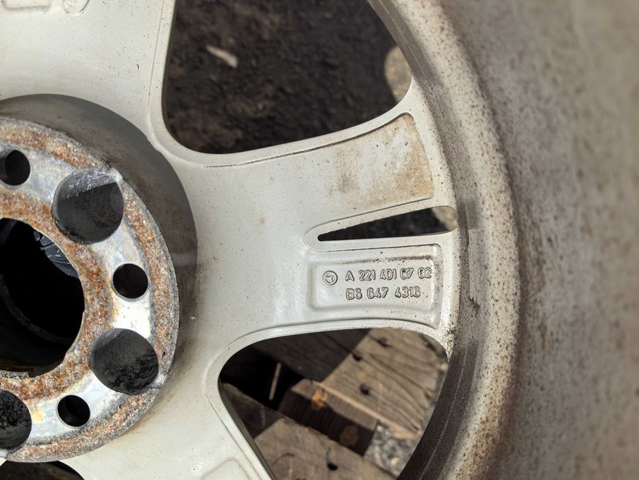 17 цола 5 х 112 мм Мерцедес Ес Класа 221 Купе - 8 Инча / ЕТ 43