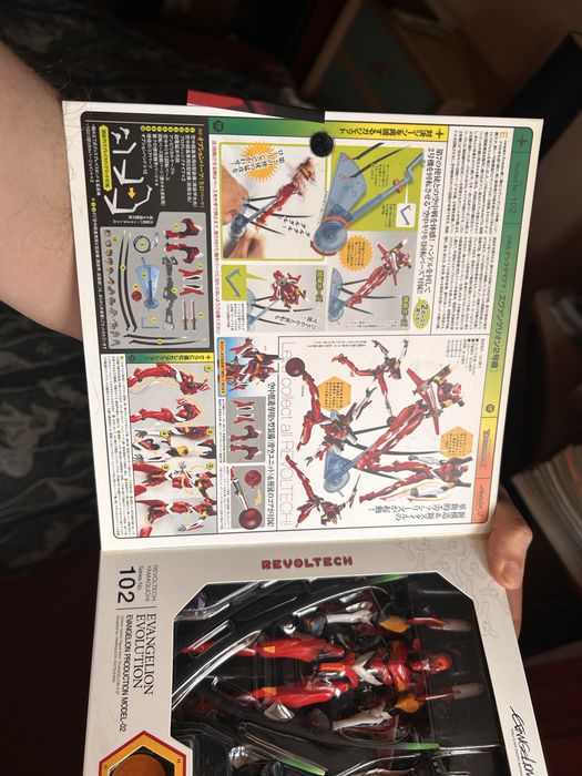 Экшн-фигура Revoltech Eva-02 (Neon Genesis Evangelion)