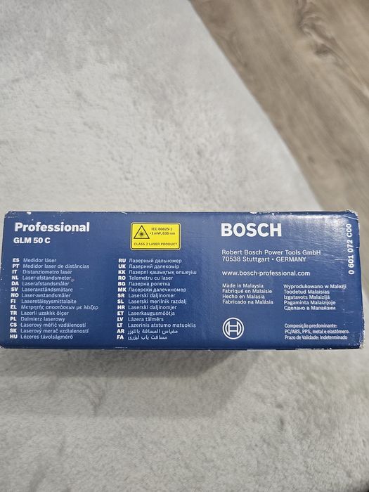 Telemetru cu laser Bosch Glm 50C Bluetooth
