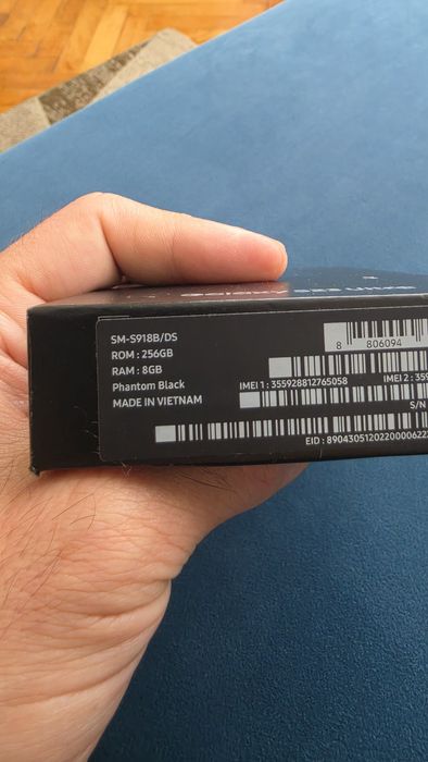 Samsung S23 Ultra 256GB, 8GB RAM, culoare Black, stare buna + huse