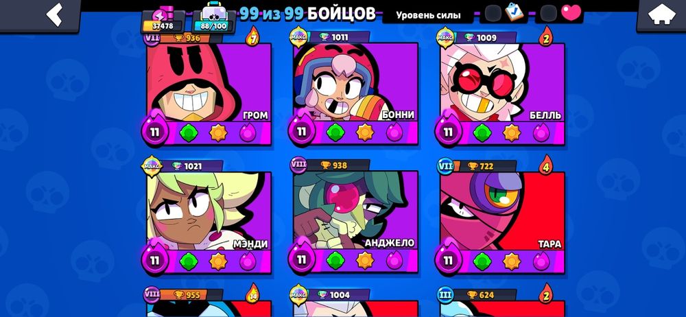 Продам игровой профиль Brawl Stars