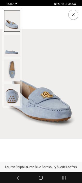 Нови мокасини Ralph Lauren 37.5