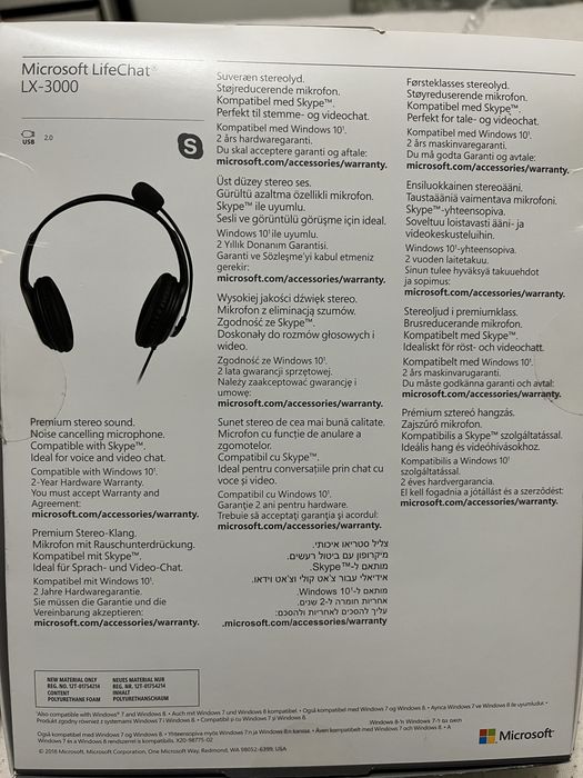 casti microsoft LifeChat LX-3000 USB