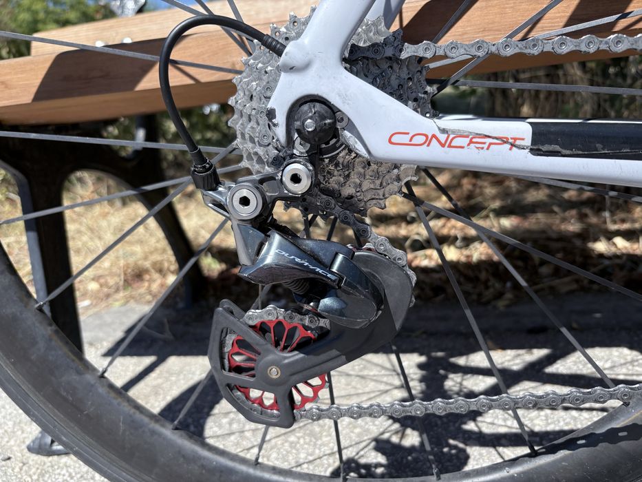 Dura ace монтаж, Капли,карбон, клинчър 50мм 1,5 кг, colnago frame,