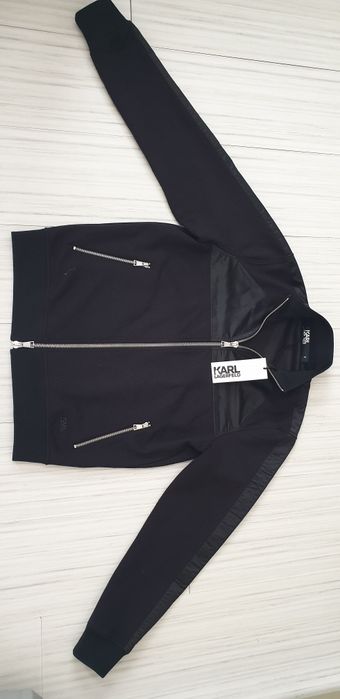 Karl Lagerfeld Sweat Jacket Full Zip  S НОВО ОРИГИНАЛ Мъжко Яке Горнищ