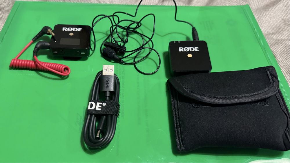RØDE Wireless GO – Microfon wireless profesional + lavalieră + accesorii