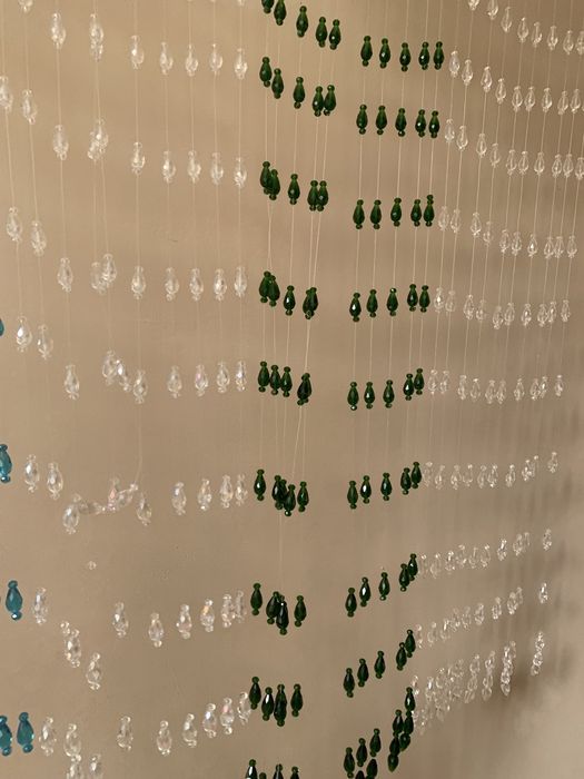 Подвеска шторы хрусталик