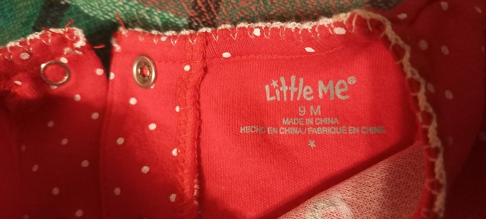 Две коледни роклички различни размери