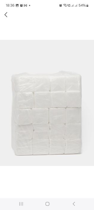 Одноразовые Салфетки Белого Цвета,80 шт в упаковке,40 упаковек в Мешке