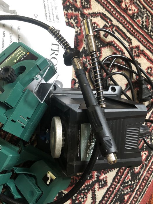 Станция за заточване на инструменти, 3 в 1, Трой, 17059, 65W