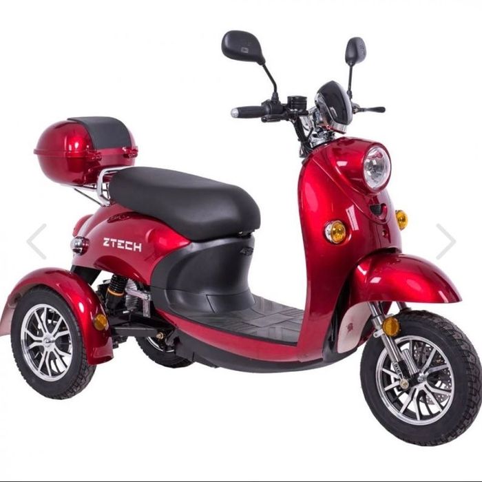 Scuter electric cu 3 roți – ideal pentru oraș
