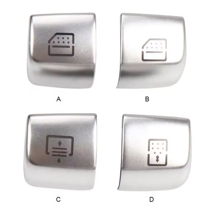 Buton stanga/dreapta panou spate geamuri perdelute Mercede Benz S W222