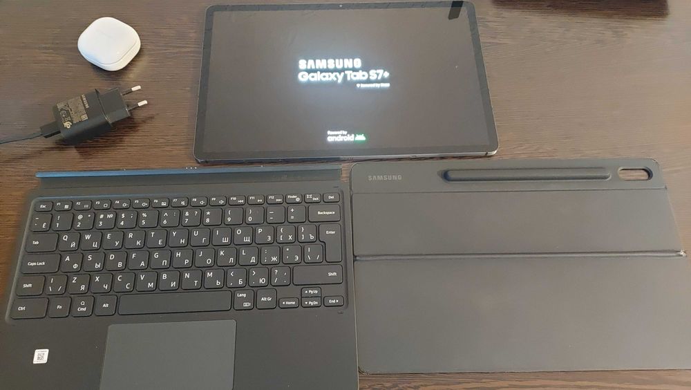 Samsung tab s7+ клавиатура чехол