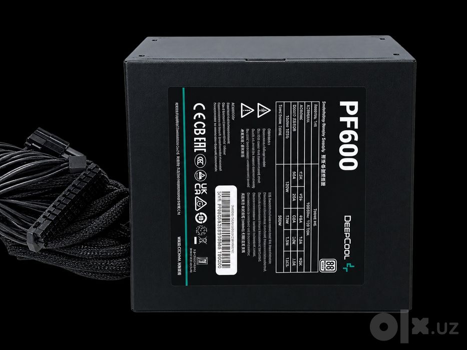 Блок питания DeepCool PF600 600W (80 PLUS)

Продаю оригинал