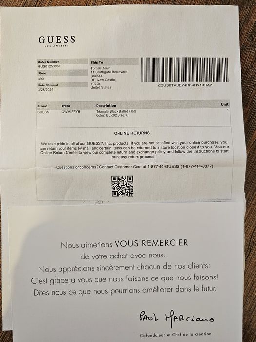 Продам кожанные балетки, США