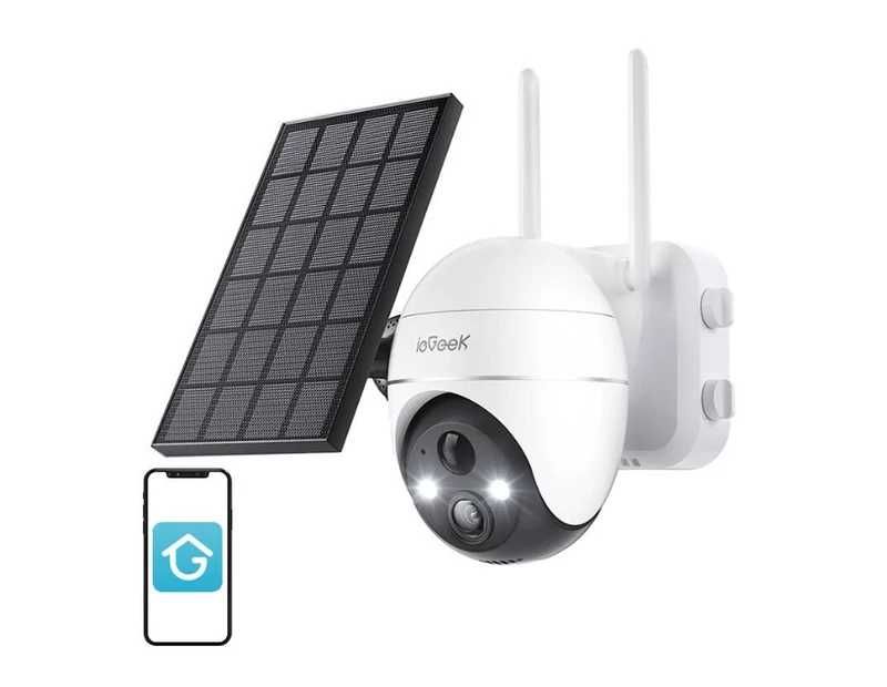 IeGeek ZS-GX1S Solar Security Camera cu panou solar