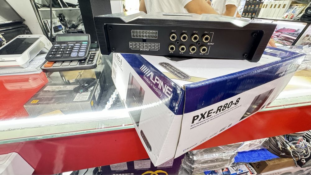 alpine PXE-R80-8 8ch*70 max