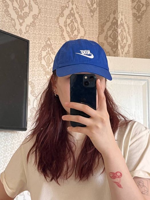 Кепка синяя Nike