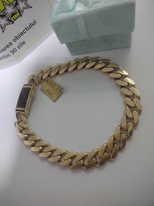 Bratara cubana aur 14k (efn)