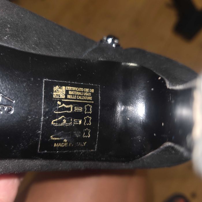 Botine cizme dama din piele întoarsă naturala Rizzoli