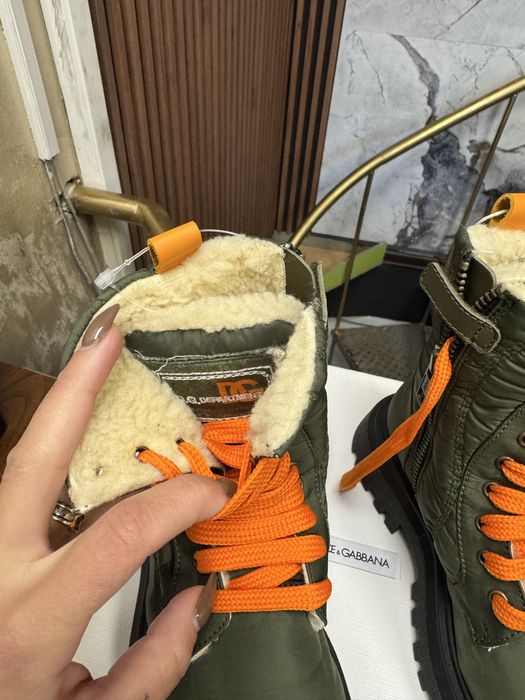 Детски боти/ ботуши/ много топли/ кубинки Dolce & Gabbana