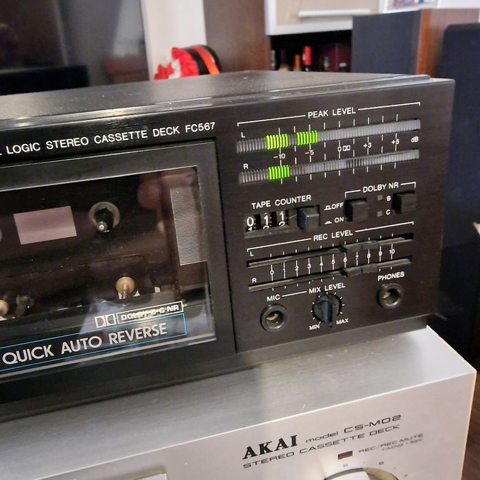 Philips-FC567-Dublu casetofon deck