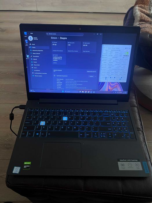 Laptop Gaming Lenovo-i5 gen 9 / 8GB RAM DDR4 / SS2 M2 512GB / GTX 1050