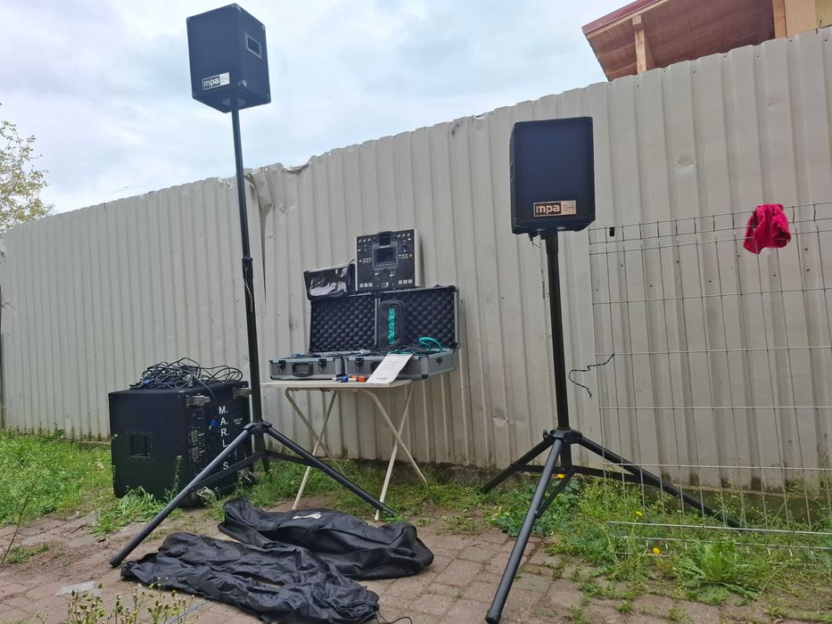 boxe active omnitronic c80a  yamaha electrovoice jbl eon 1000w