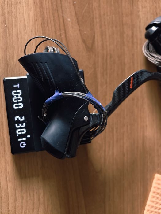 Grup complet Ergopowere Manete Sensah Empire Pro Carbon 2x11