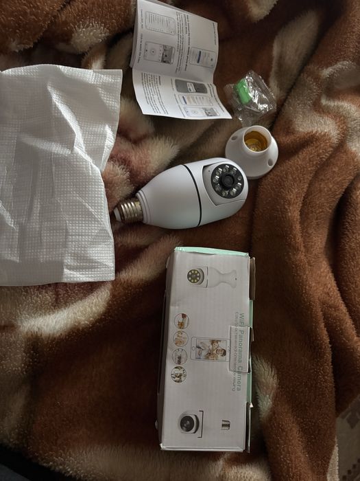 Cameră Supraveghere WiFi 360°