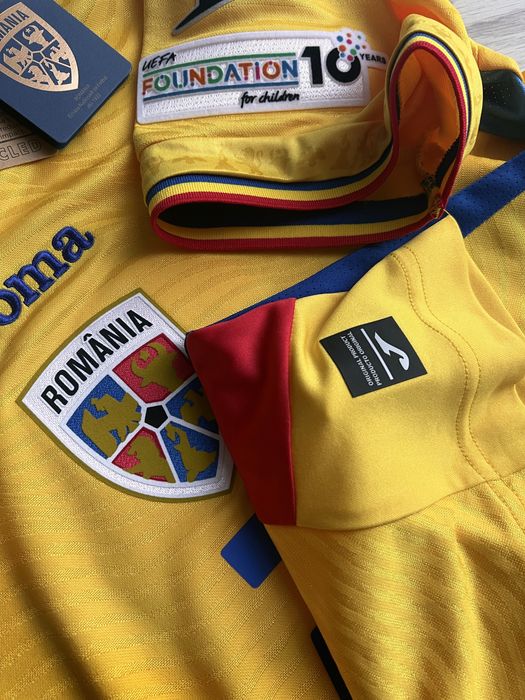 Tricou de fotbal Joma Nationala Romaniei Romania marime L Andrei Ratiu