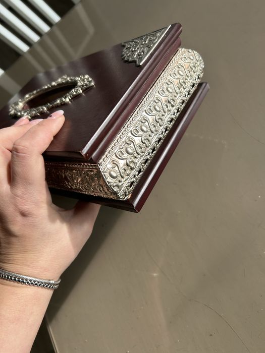 Cutie depozitare servetele lemn