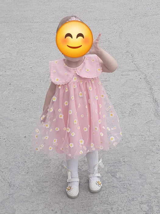 Летнее платье для девочек