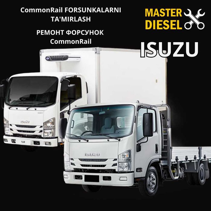 Ремонт форсунок Common Rail MAN Euro6, Euro KamAZ, Isuzu