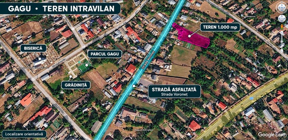 Teren de vanzare in Dascalu-Gagu