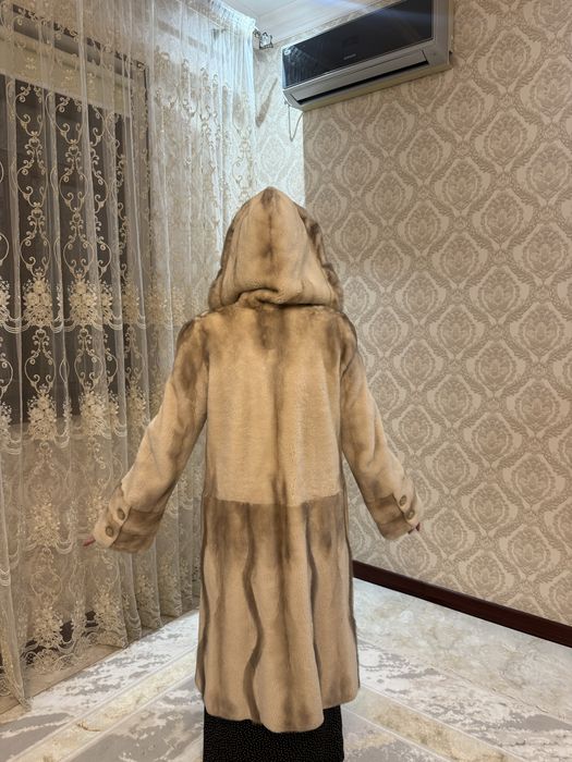 Шуба норковая длинная