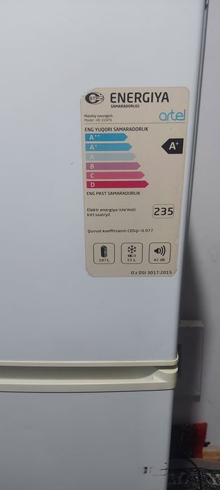 Артель холоделник келишилган холда сотилади