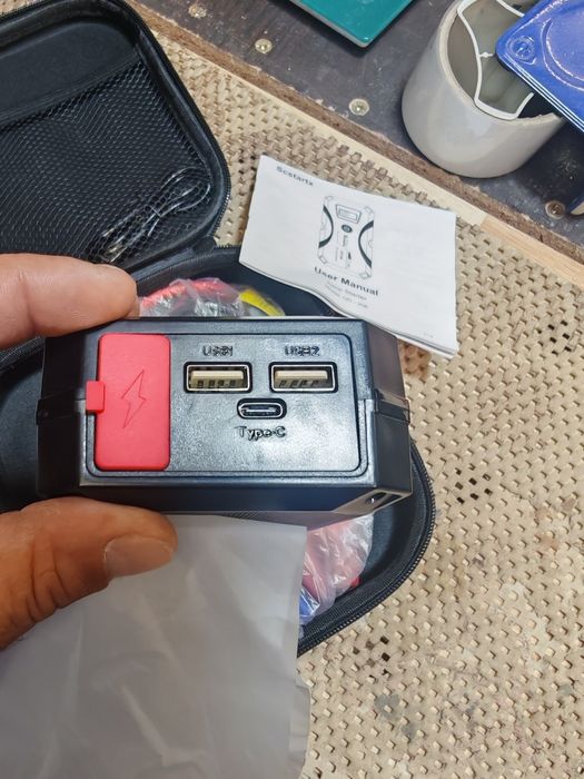 Преносим стартер за автомобил Scstartx QD-208, 2000A, 12V