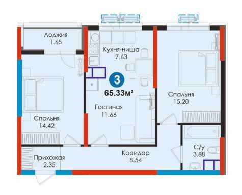 Алмазарском районе 3-комнатная ипотека первый взнос 162 млн JOMIY BZ