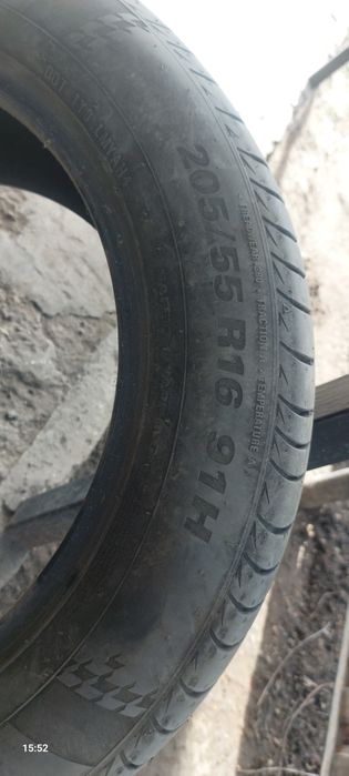 Продам покрышки летнее 205×55×r16