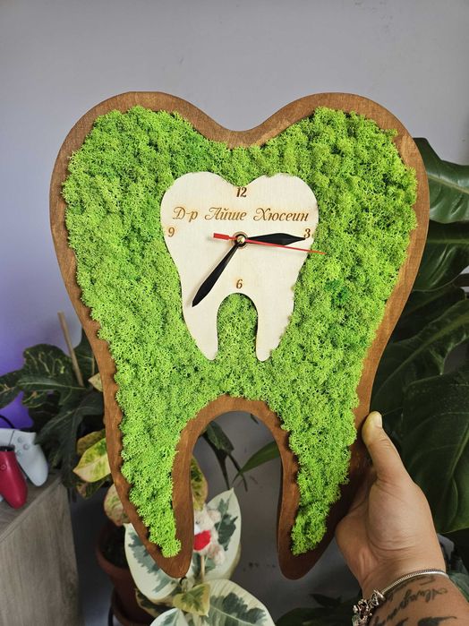 Персонализиран часовник със скандинавски мъх за всеки повод