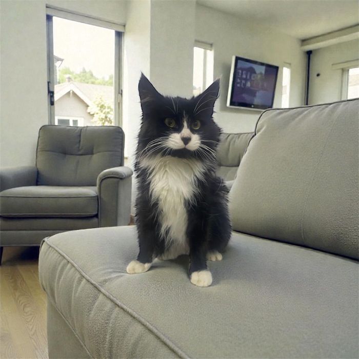 Кот в лучшую семью