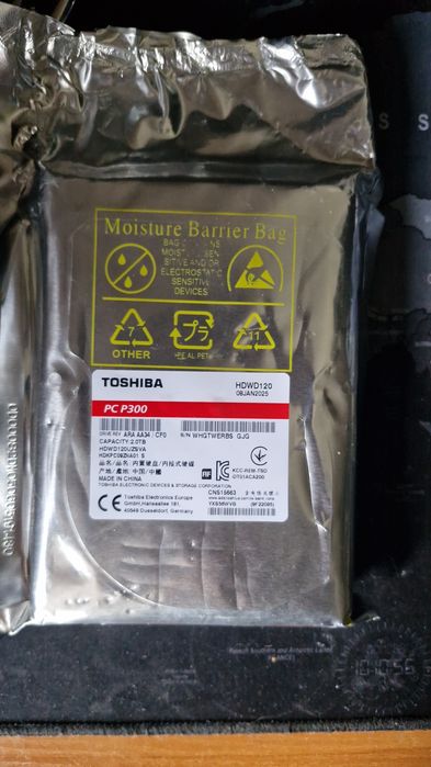 Жосткий диск 2тб