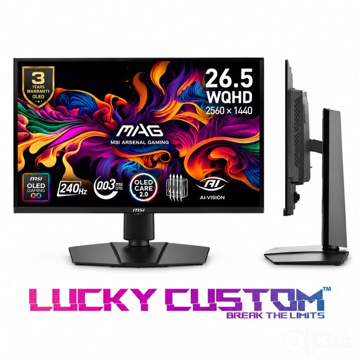[НОВЫЕ] MSI G274QP X24 27’ OLED 2K 240Hz