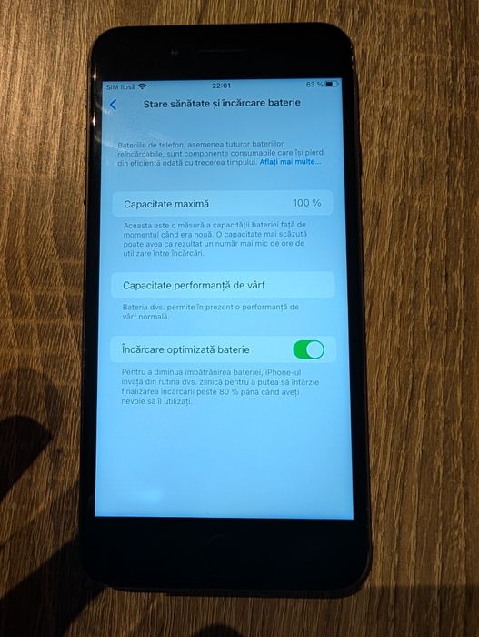 iPhone 8 Plus Black - 64 GB