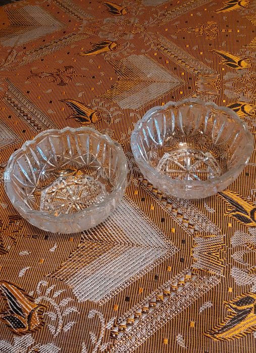 Салатницы хрустальные