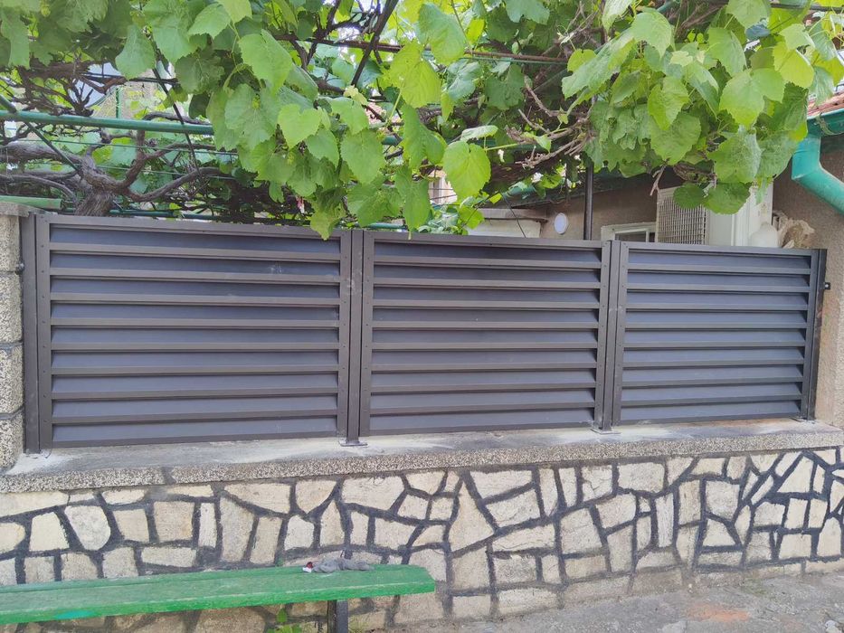 Оградни двулицеви пана тип щора