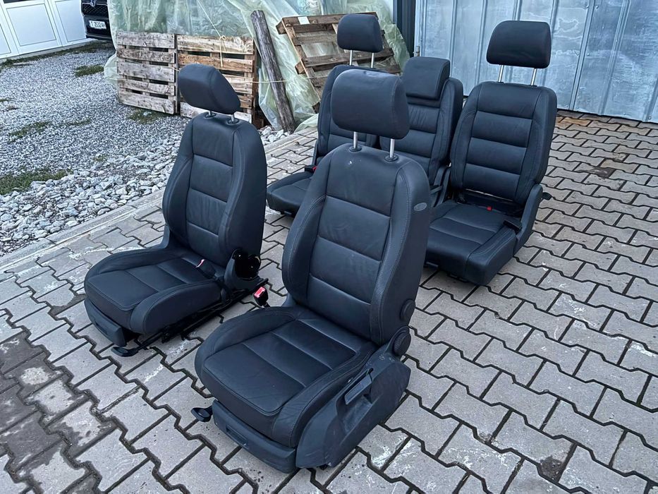 Кожени Седалки Кожен Салон за VW Touran Туран Тоуран